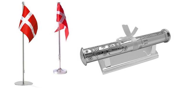 Flag og dåbsrør
